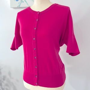 LOFT Short Sleeve Cardigan